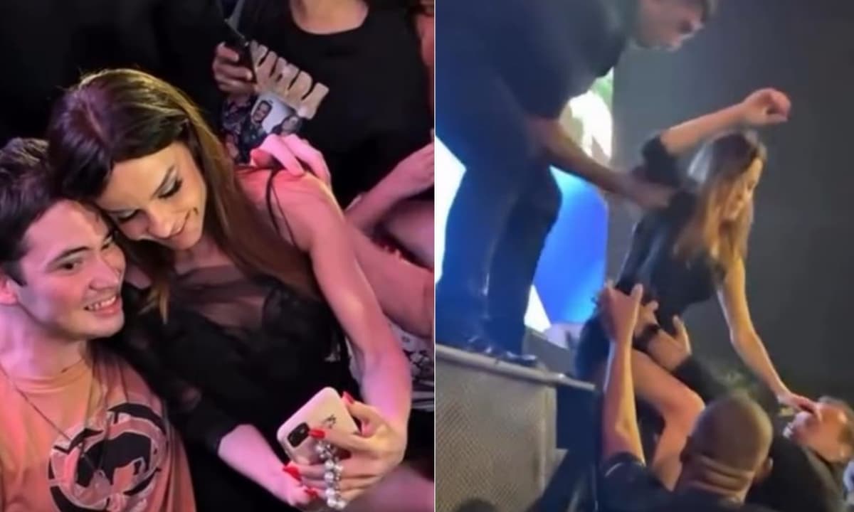 Maiara surpreende público com gesto de empatia em área reservada durante show